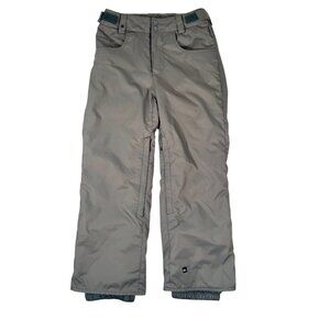 Quiksilver Utility Collection ski snowboard pants Taupe Size Youth Boys L